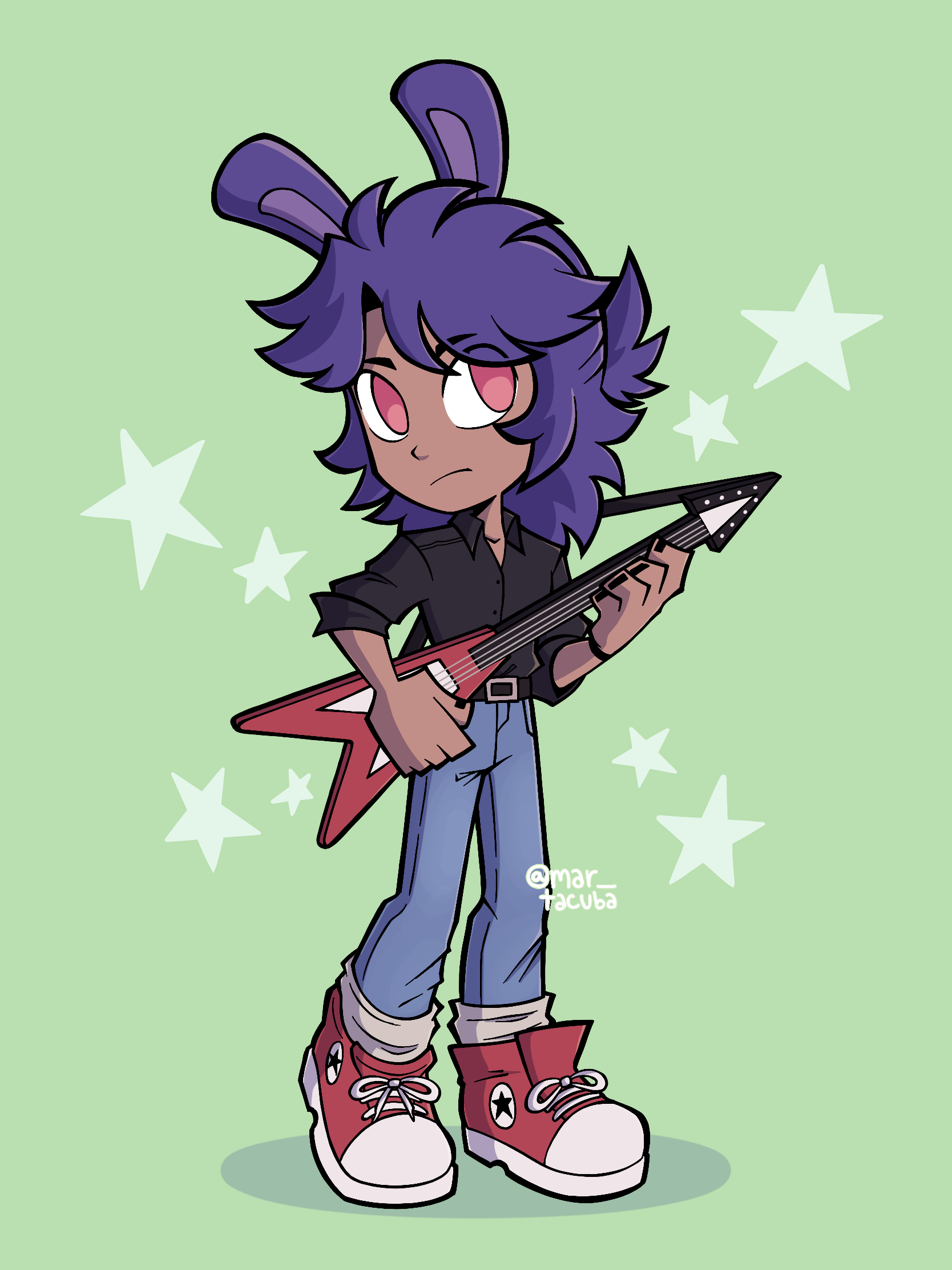 'Human Bonnie'..Character name: Bonnie.